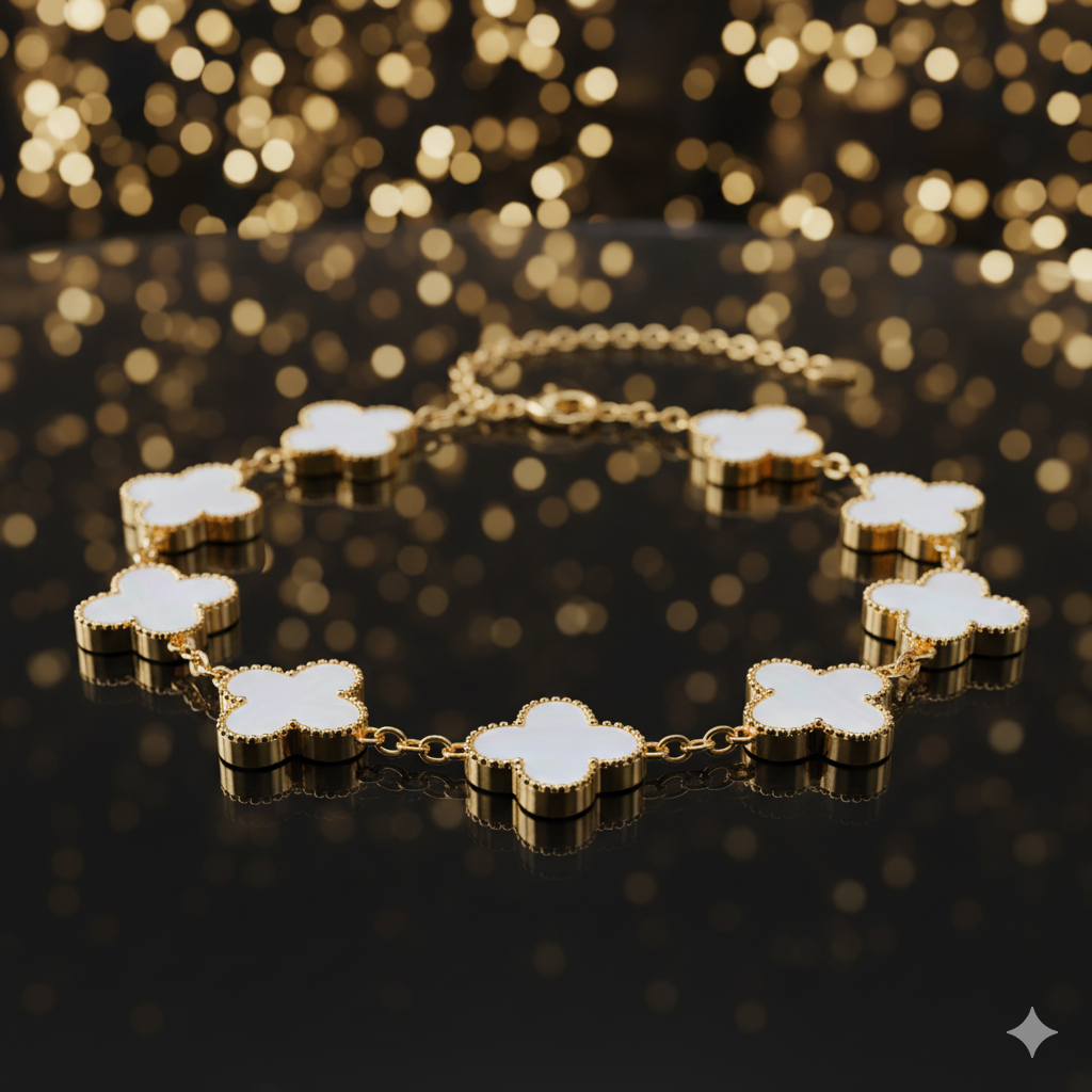 SET TREBOL VAN CLEEF ☘️ (COLLAR + PULSERA ) 💎