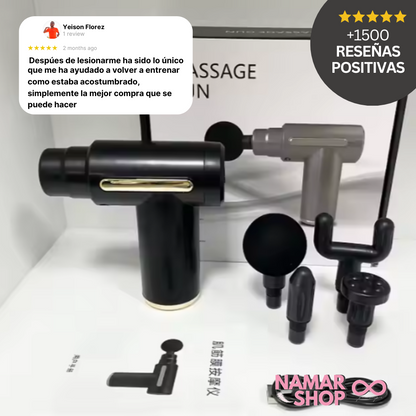 Alivio Muscular Inmediato con la Mini Pistola Masajeadora JY-760
