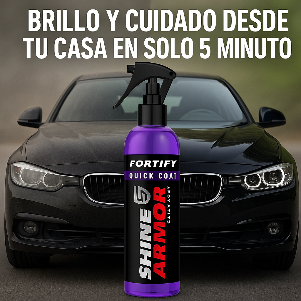 Shine Armor ® Spray Cerámico 3 en 1: Brillo, Protección y Restauración al Instante 💎