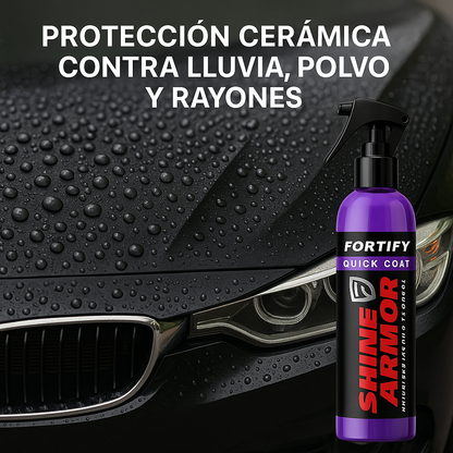 Shine Armor ® Spray Cerámico 3 en 1: Brillo, Protección y Restauración al Instante 💎
