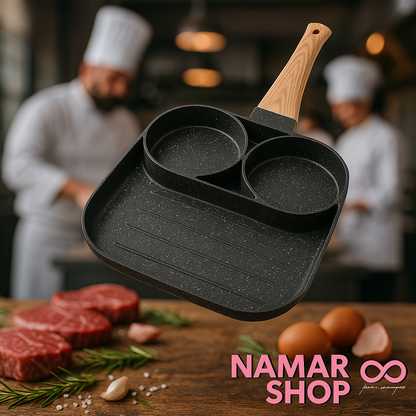 SARTEN 3 EN 1 🍳🥓