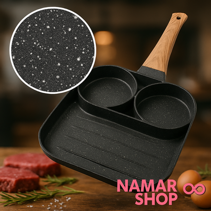 SARTEN 3 EN 1 🍳🥓