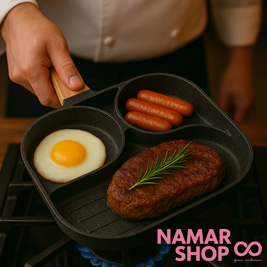 SARTEN 3 EN 1 🍳🥓