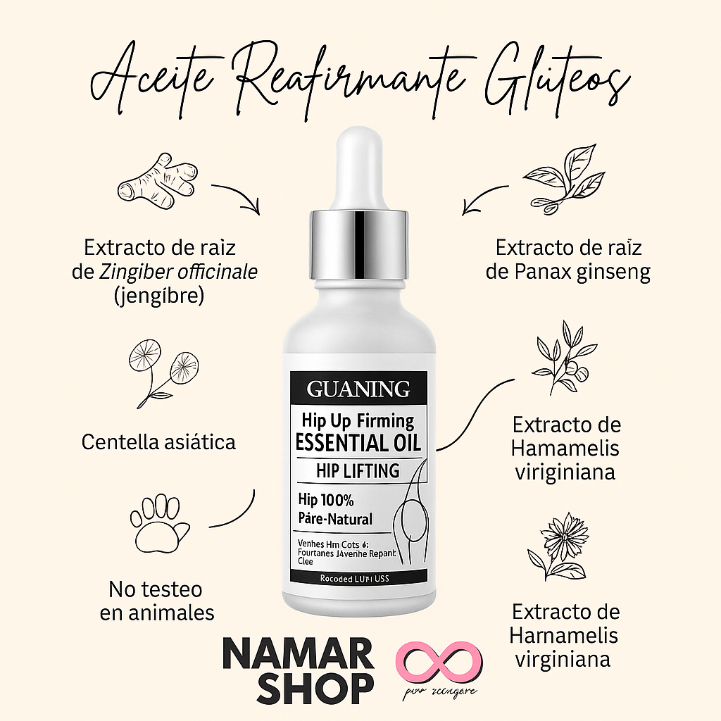 Aceite Reafirmante De Gluteos  2 X 1 🍑🍑