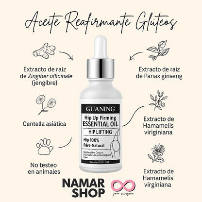 Aceite Reafirmante De Gluteos  2 X 1 🍑🍑
