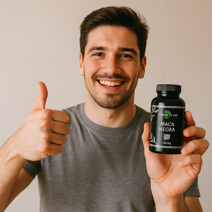 MACA NEGRA GARDEN OF LIFE ® POTENCIA TU VIDA 🍆🦾🔥