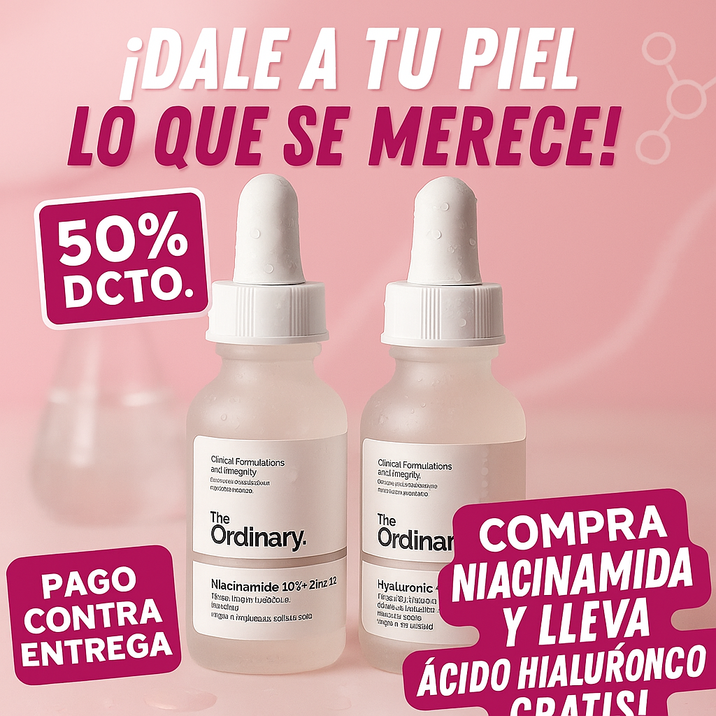 NIACINAMIDA + ACIDO HIALURONICO THE ORDINARY ®