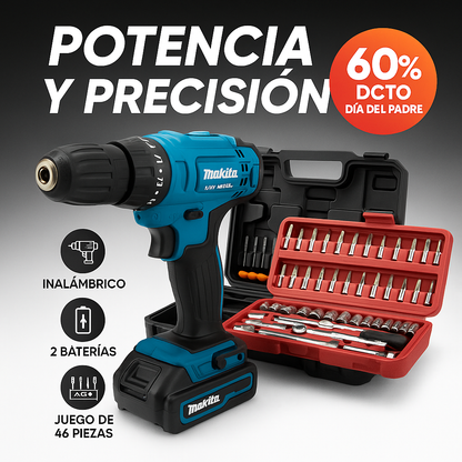 OFERTA DÍA DEL PADRE TALADRO MAKITA ® + OBSEQUIO 👨🏽🎁