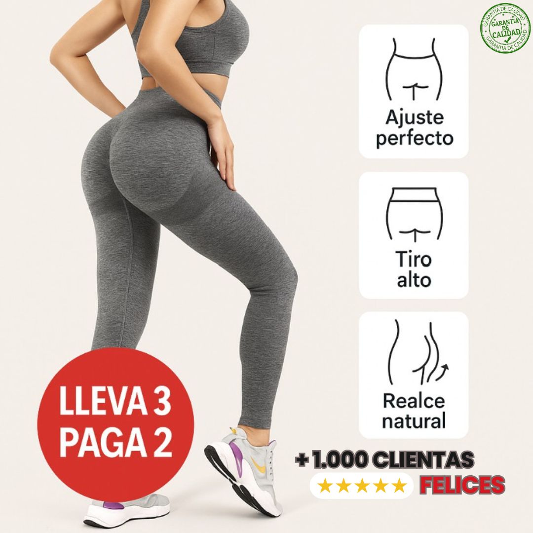 Leggins Push Up- Ajuste Perfecto para Resaltar Tus Curvas 3x2