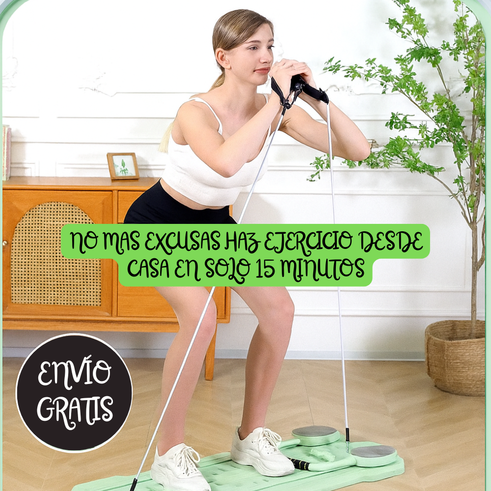 ¡Transforma tu abdomen desde casa con la Tabla de Pilates 5 en 1! 🍑❤️