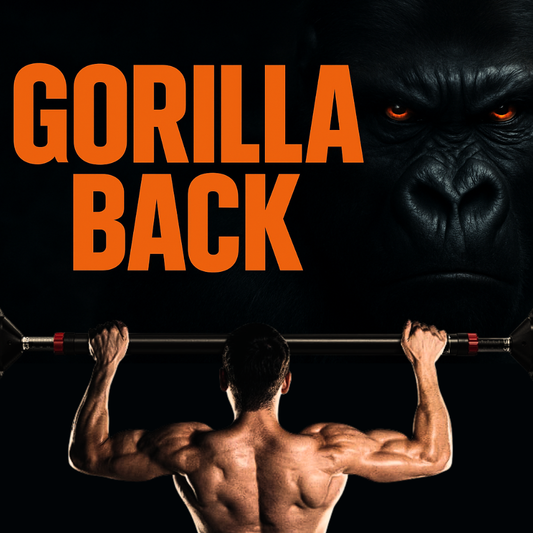 BARRA DOMINADAS EN CASA SIN PERFORACIONES - GORILLA BACK ® 🦍