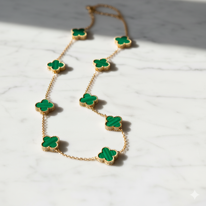 SET TREBOL VAN CLEEF ☘️ (COLLAR + PULSERA ) 💎