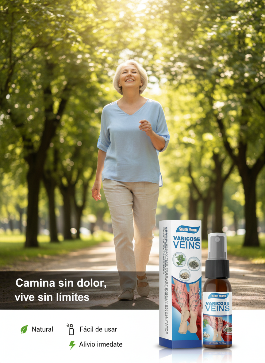 Spray South Moon ® No más venas varices