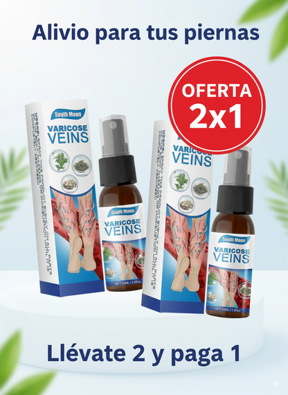 Spray South Moon ® No más venas varices