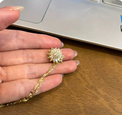 Collar Girasol Giratorio Antiestrés 🌻