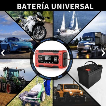 🧲🔋Cargador Inteligente de Batería TK-300 12V / 6A – Alta Precisión para Autos, Motos y más 🚗⚡