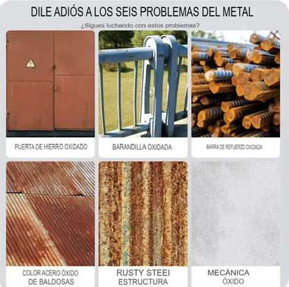 IRON SEAL® - Elimina y previene el Óxido con tecnología Alemana en una sola aplicación
