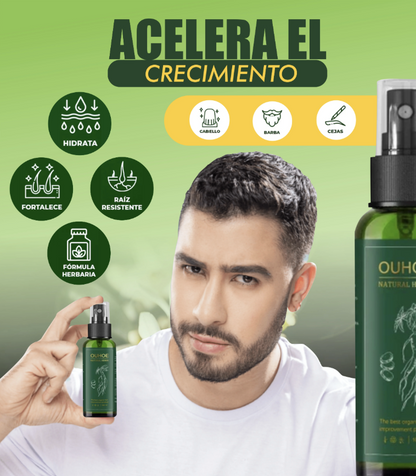 OUHOE – El spray que te devuelve el pelo OFERTA 2X1🔥🔥